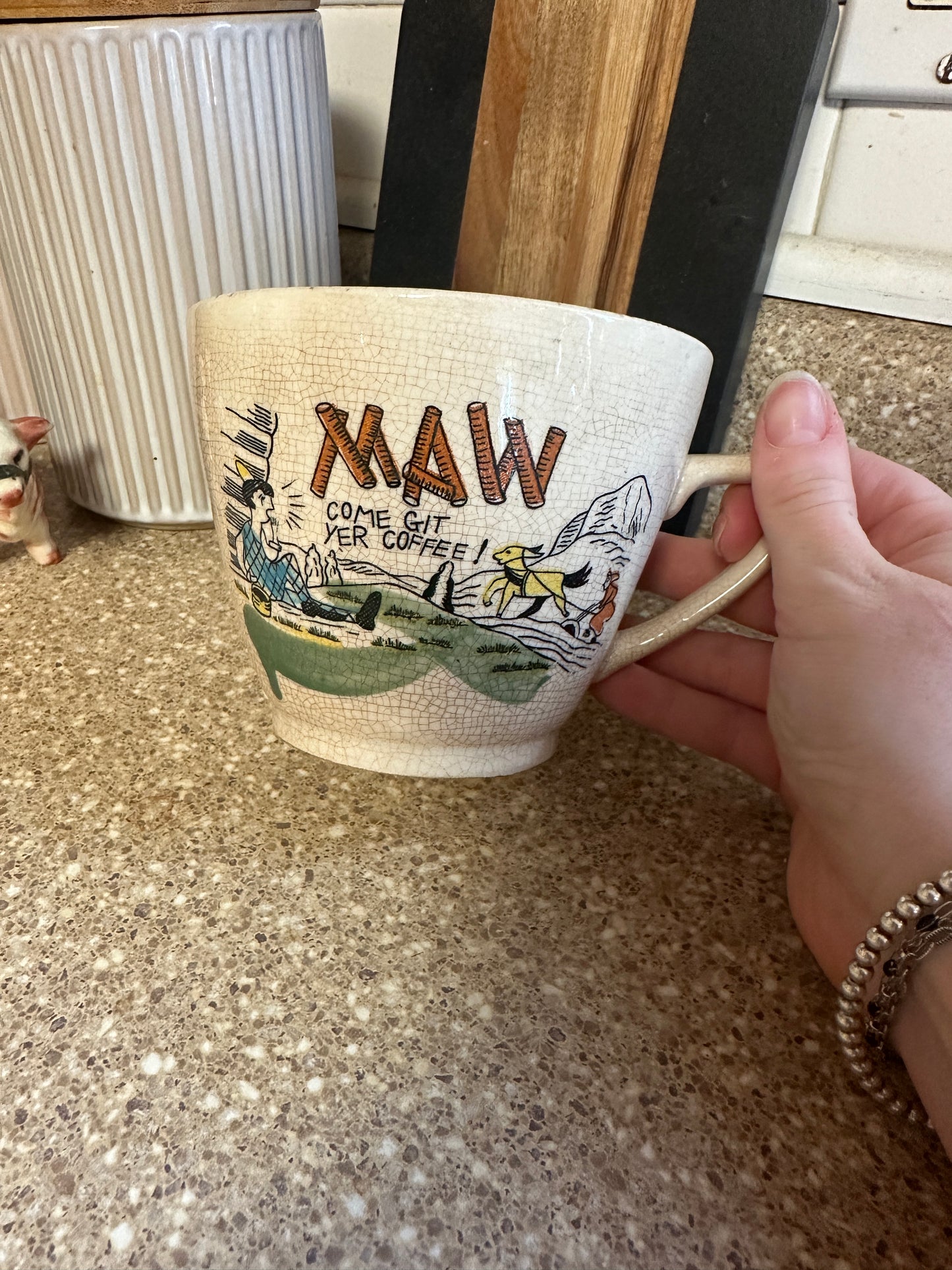 Maw coffee mug