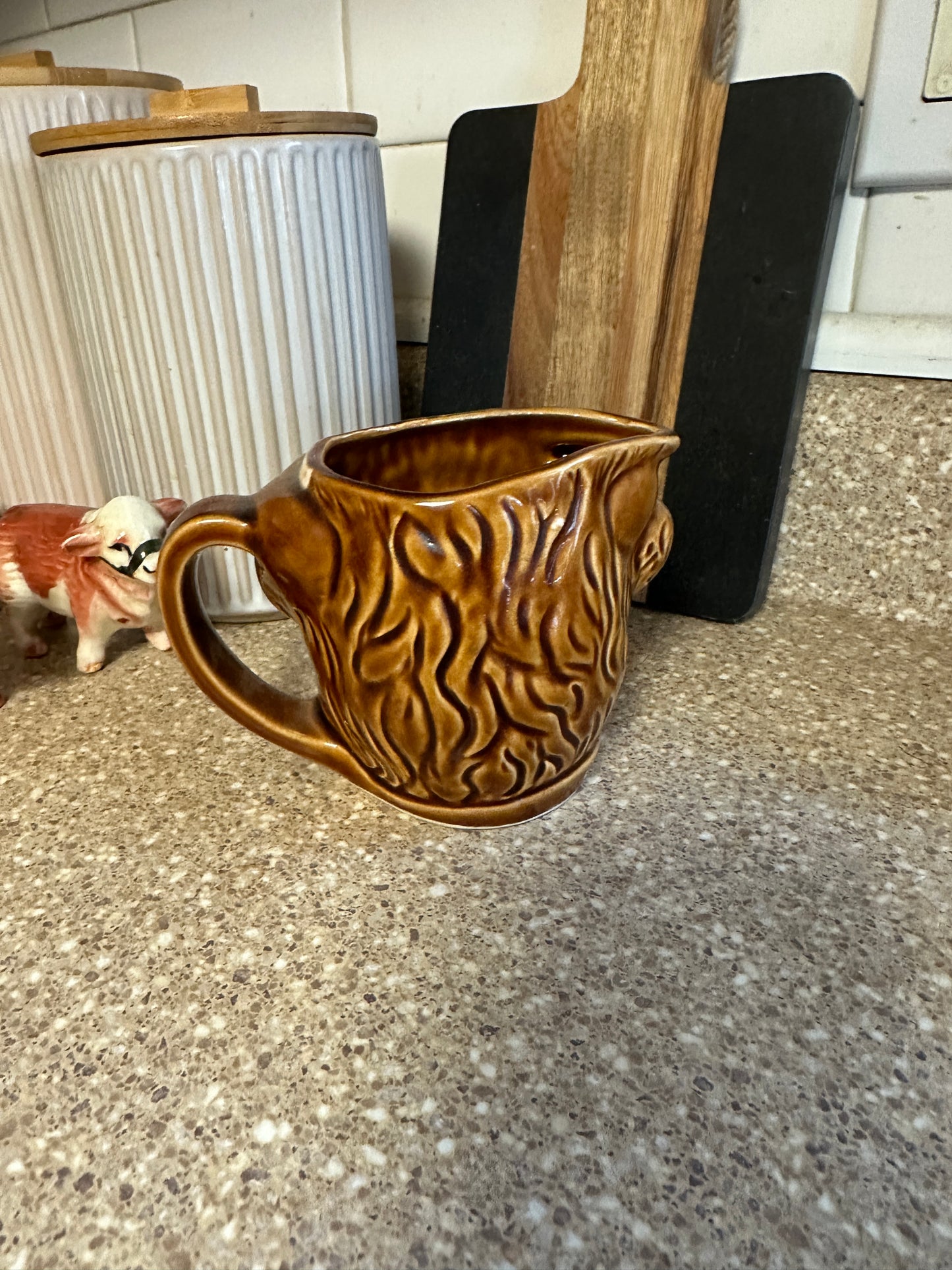 Highland cow creamer