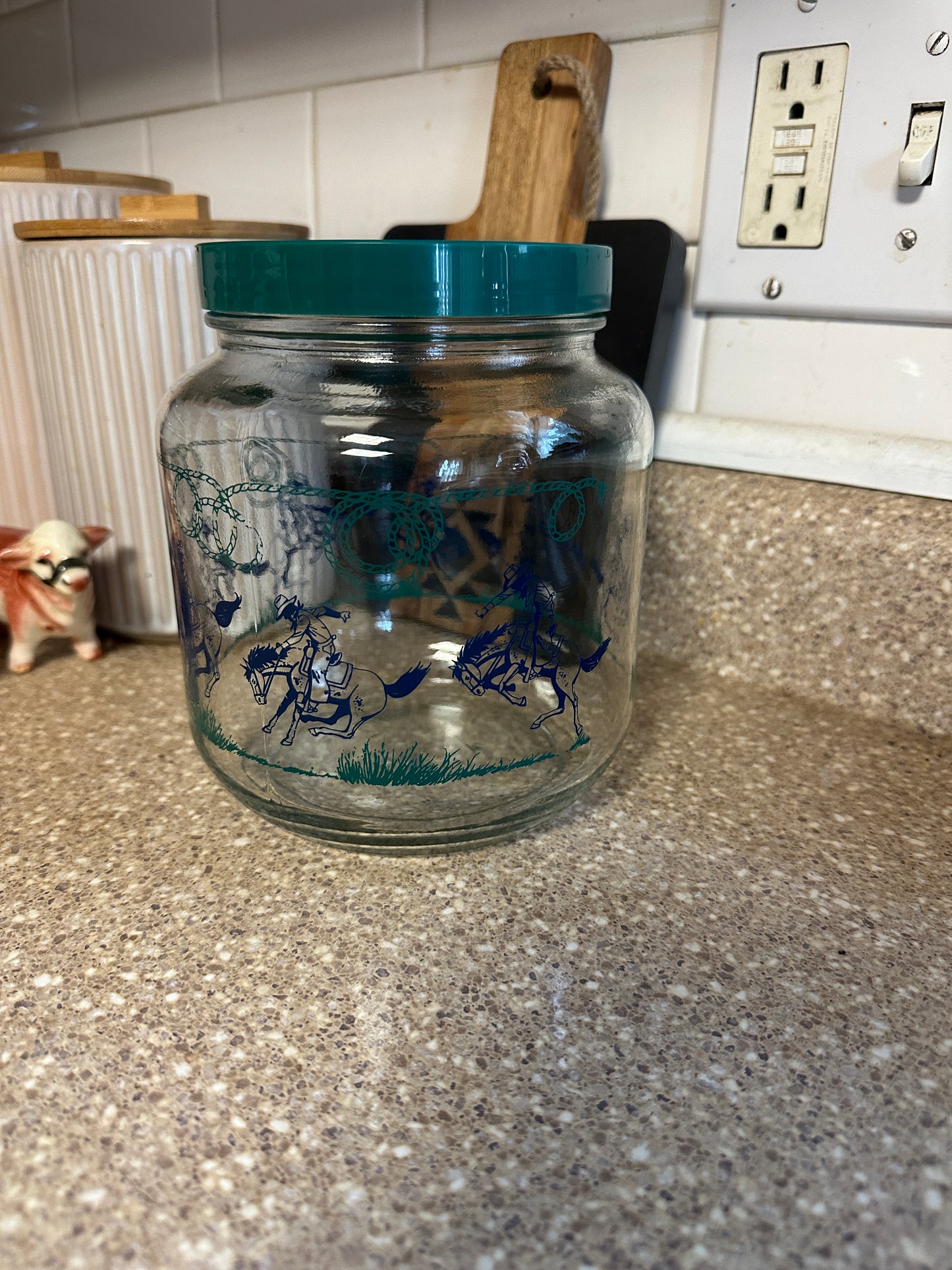 Cowboy jar