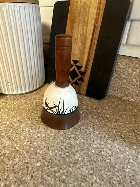 Indian pottery bell