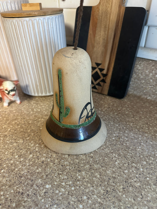 Indian pottery bell