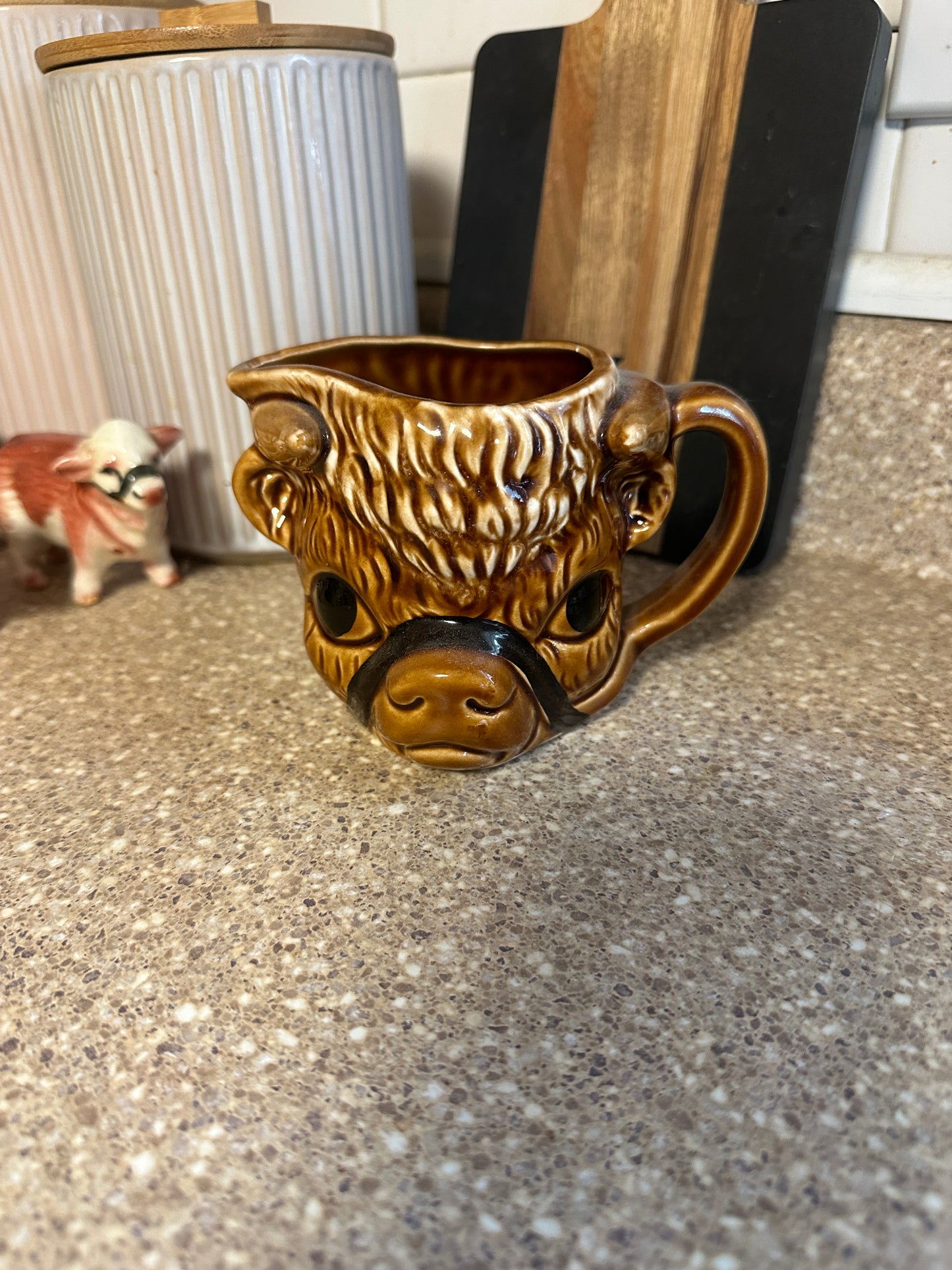 Highland cow creamer