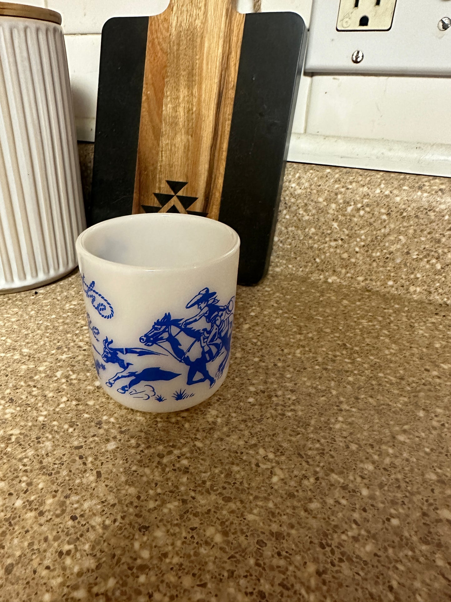 Tex on the range mug