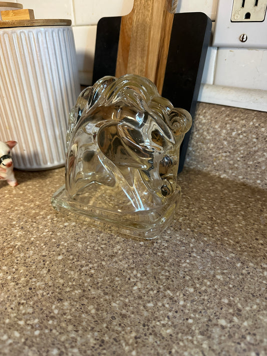 Clear horse head