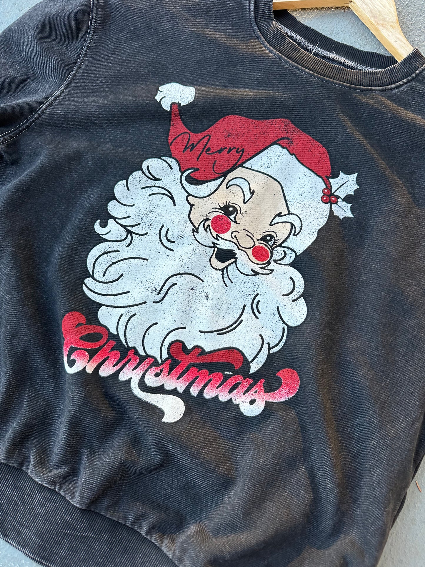 Vintage Santa Red