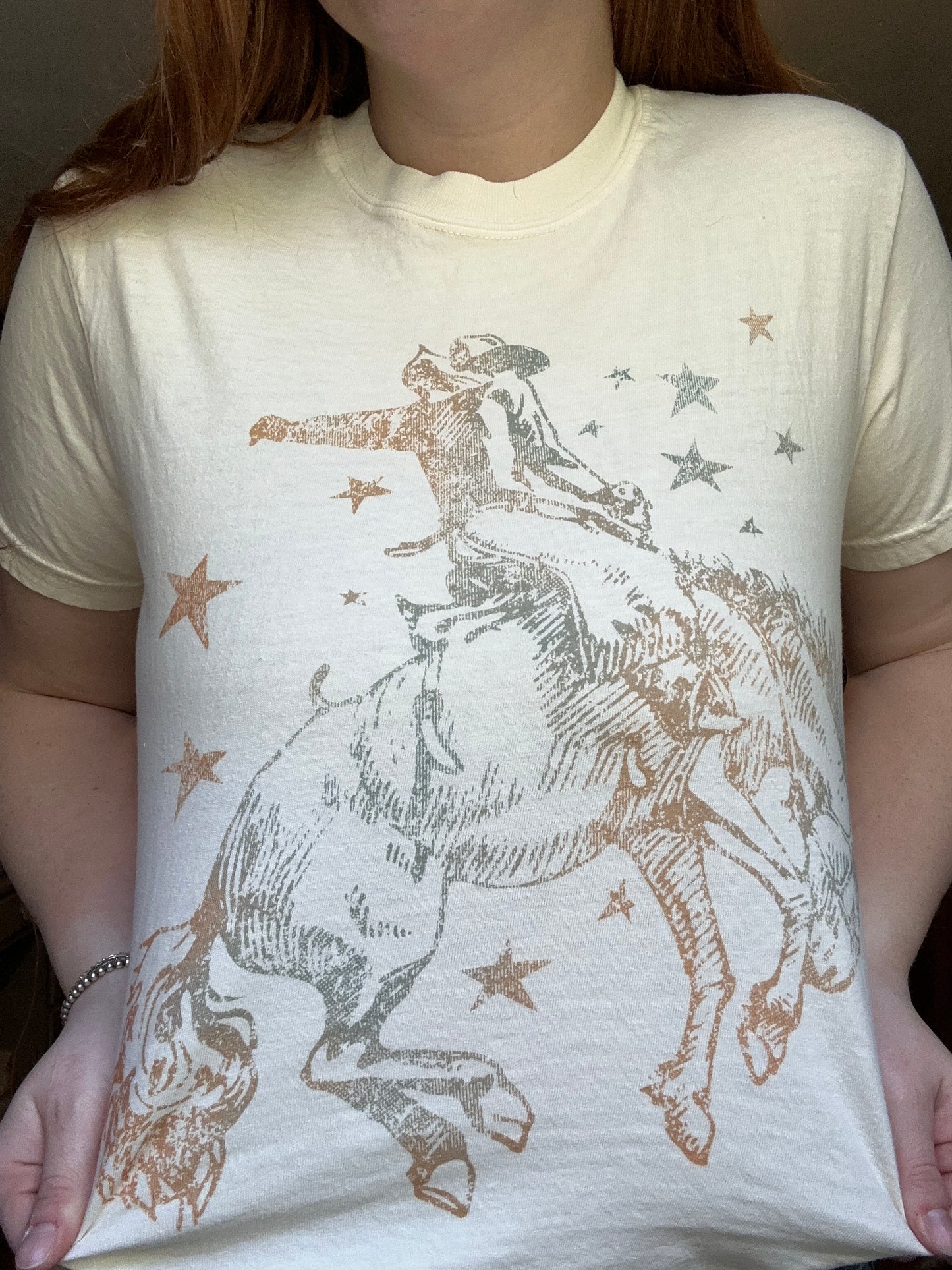 Bucking Bronc Star Tee
