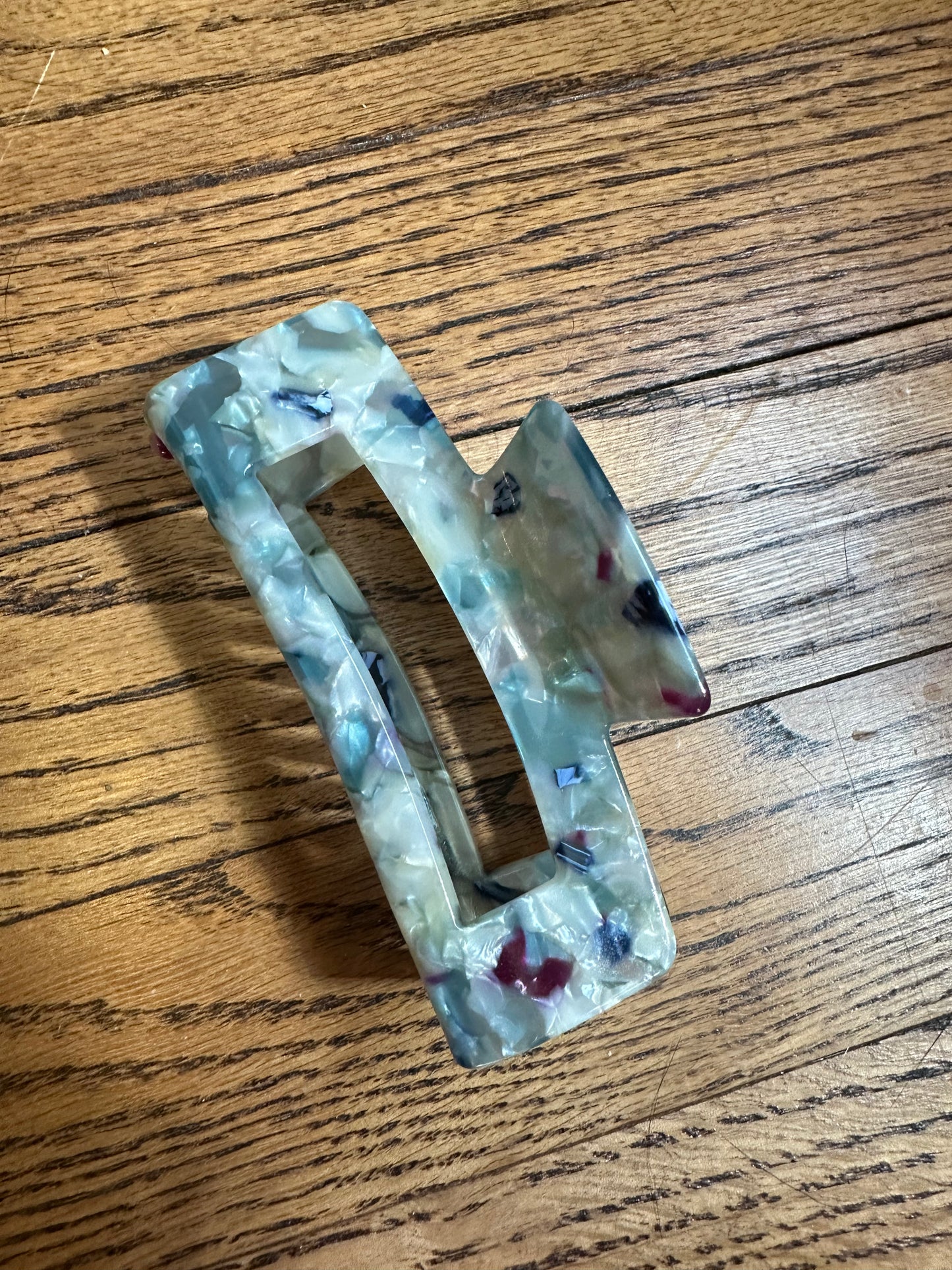 Multi color hair clip