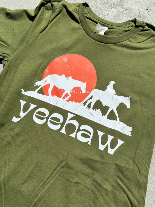 Yeehaw Sunset Tee