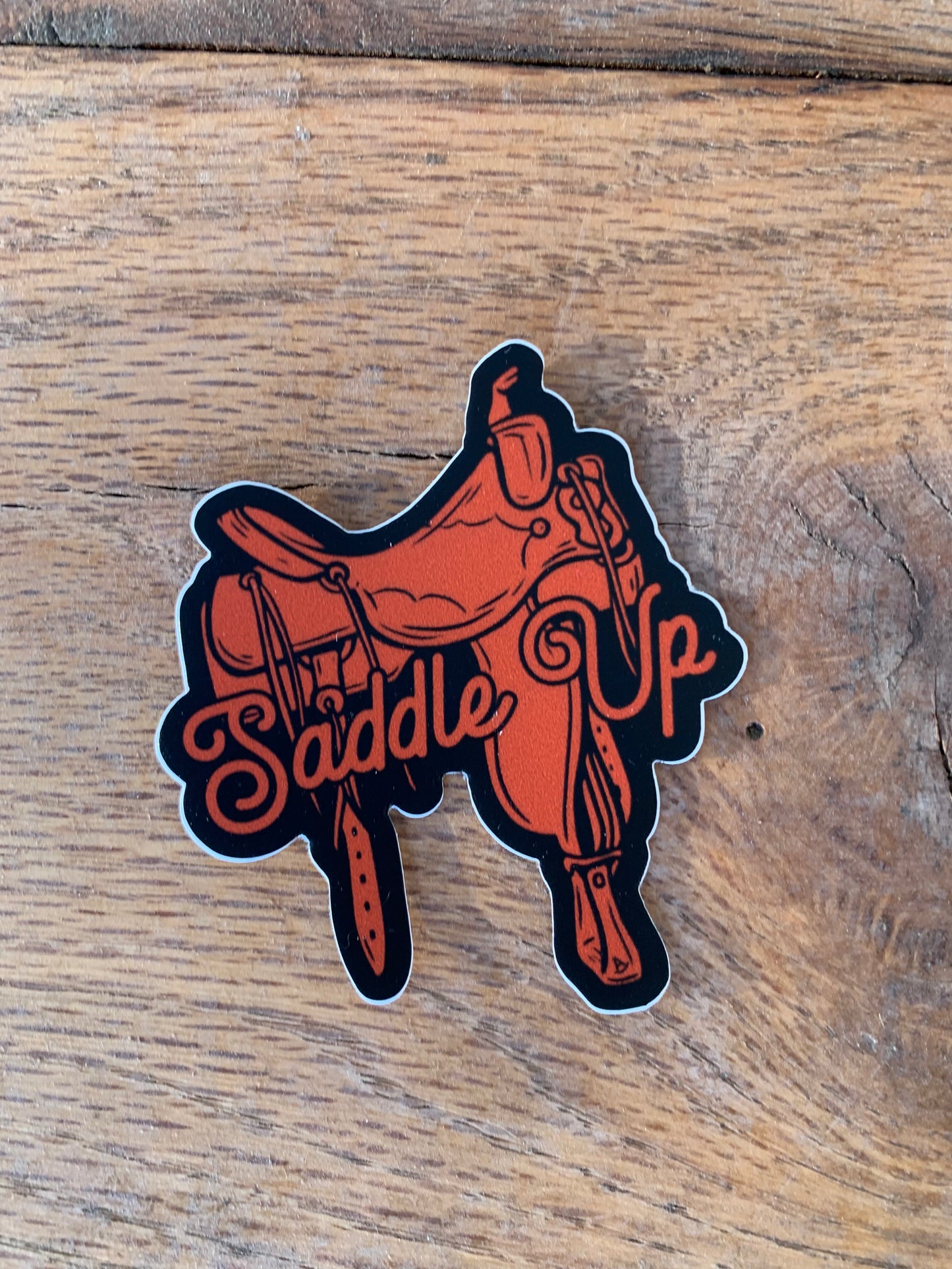 Saddle Up Sticker