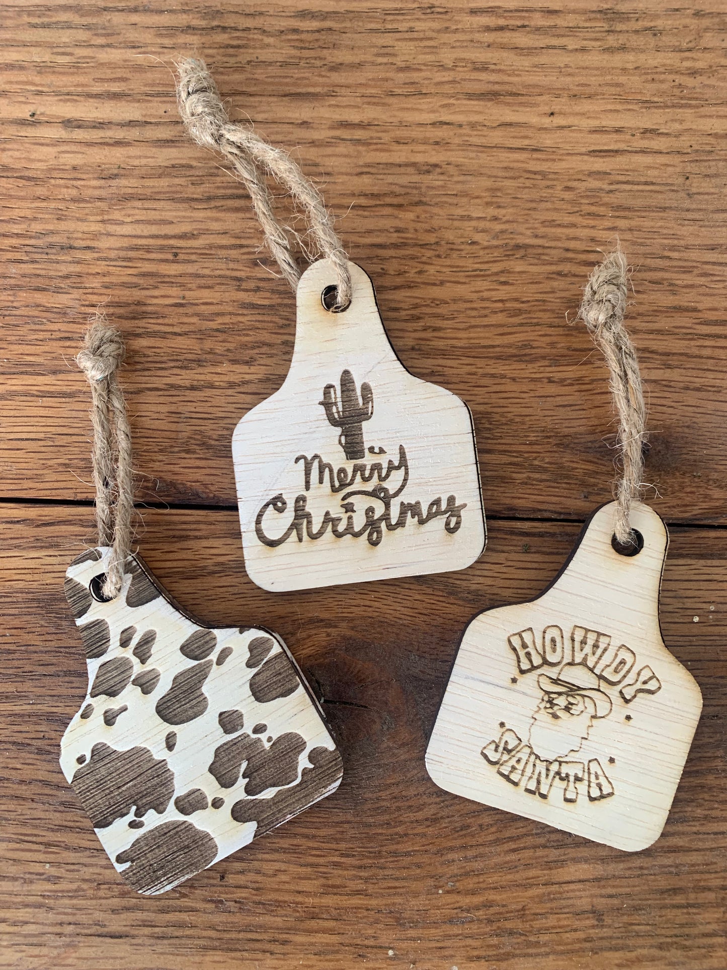 Ear tag ornament