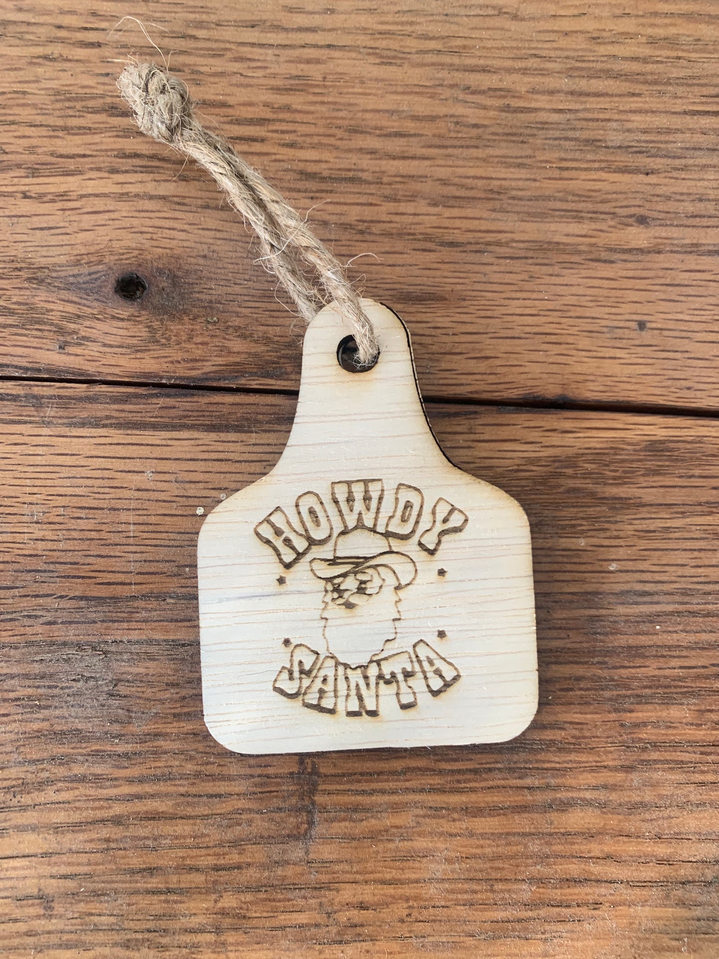 Ear tag ornament