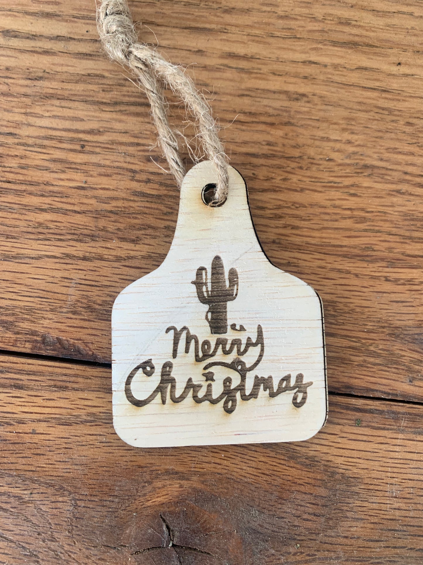 Ear tag ornament