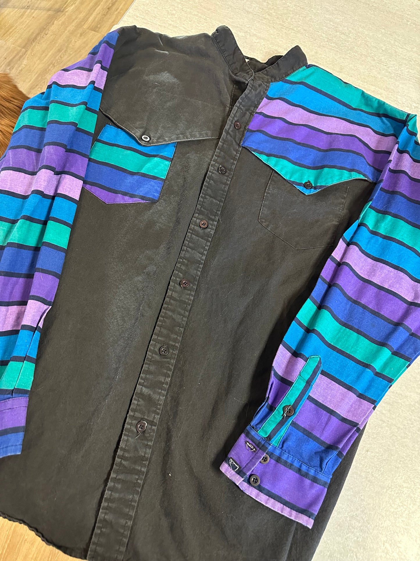 Vintage western button down