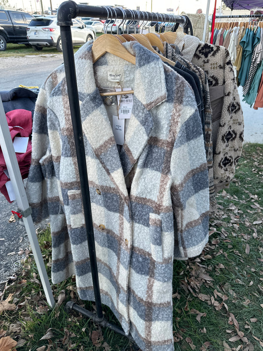 Plaid Long Coat