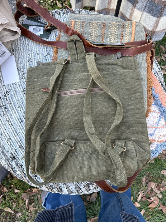 Prairie petunias backpack
