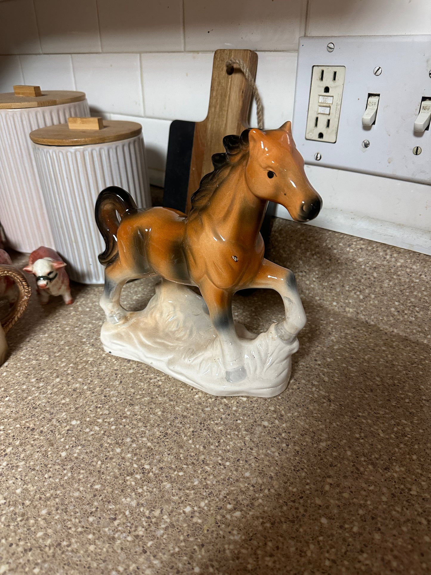 Large horse figurine