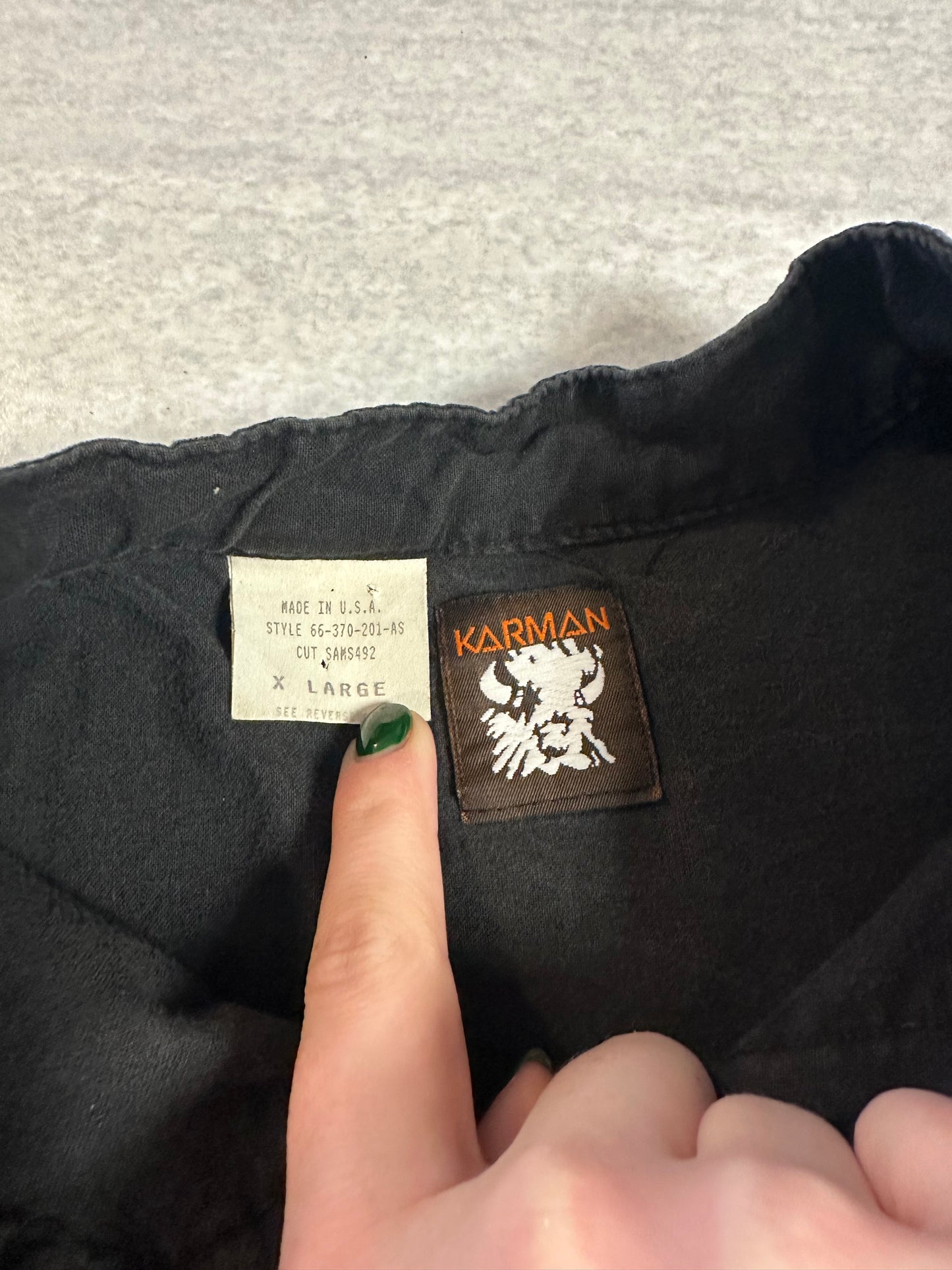 Vintage western button down