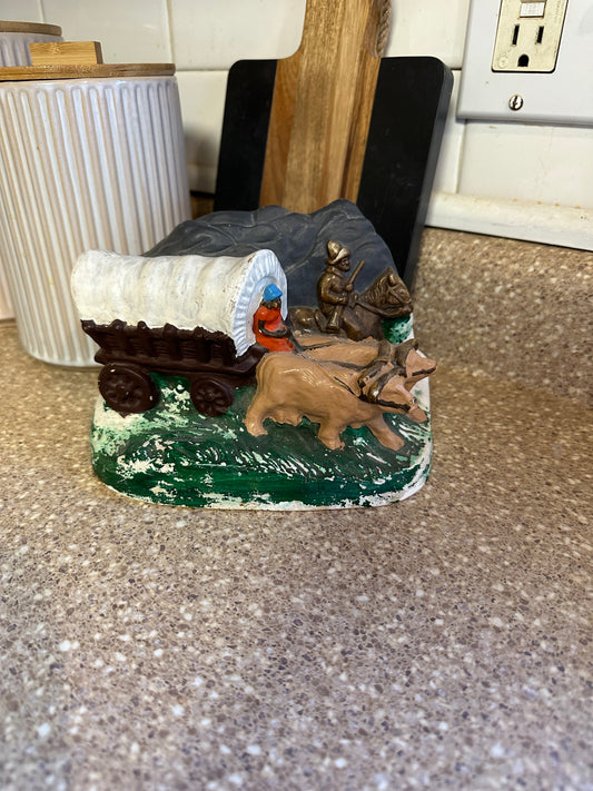 Chalkware bookend