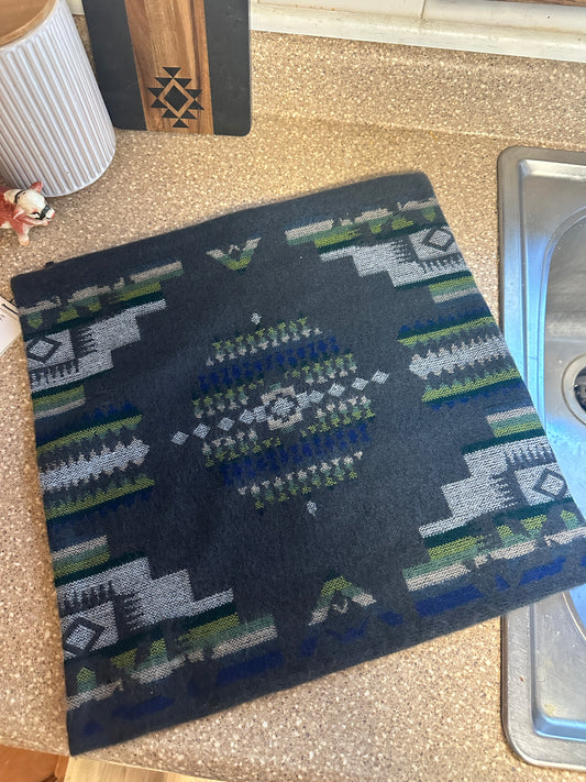 Aztec pillow cover