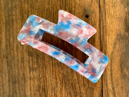 Multi color hair clip