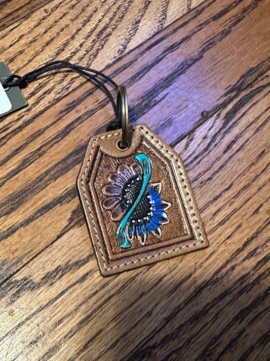 Rising Blooms Key Fob
