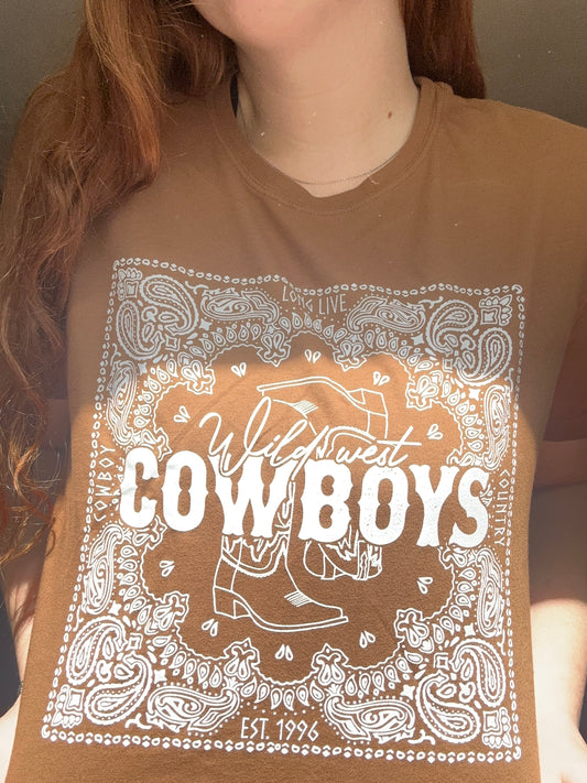 Wild West Cowboys Tee