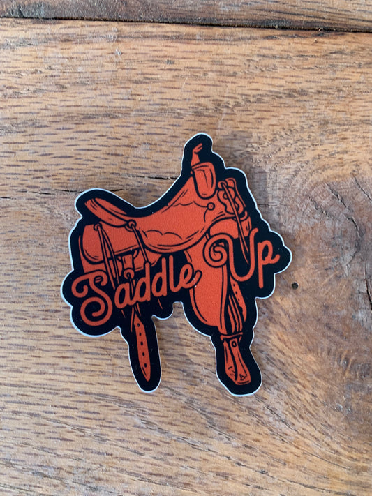 Saddle Up Sticker