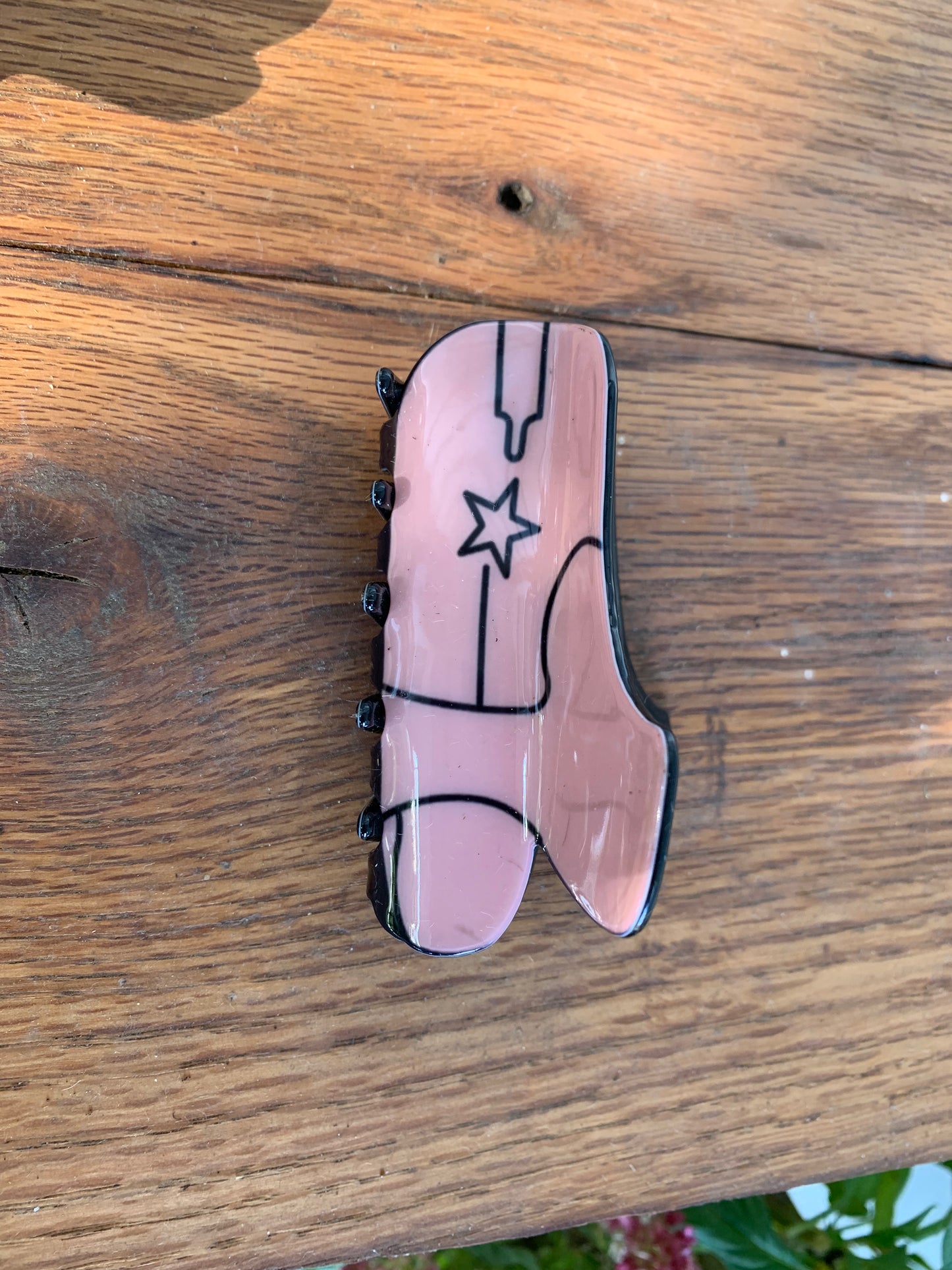 Cowboy Boot Claw Clip