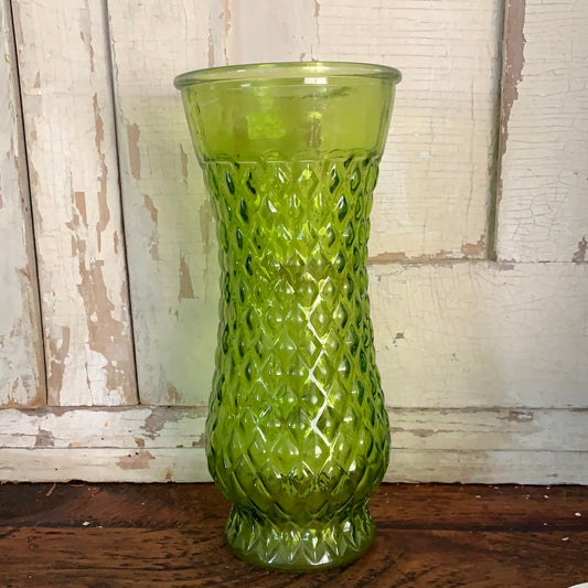 Green Glass vase