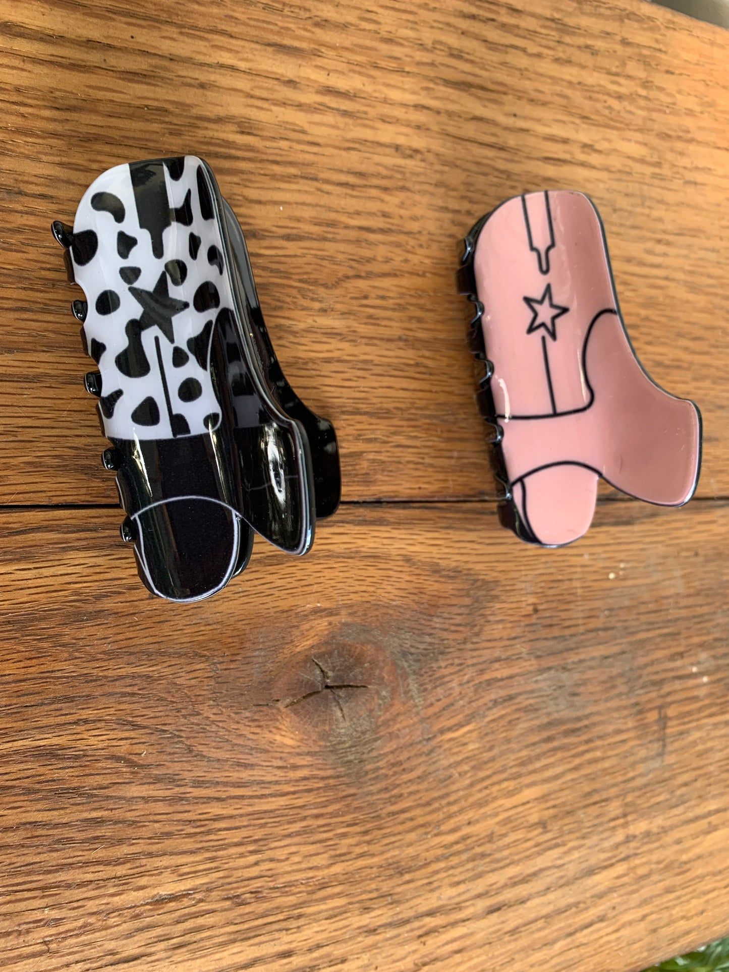 Cowboy Boot Claw Clip